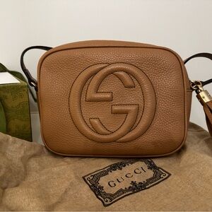 Gucci Soho Disco Crossbody Bag – Full Set w/ Receipt – Excellent Condition